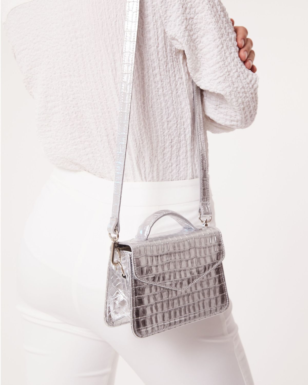 Cartera Croco