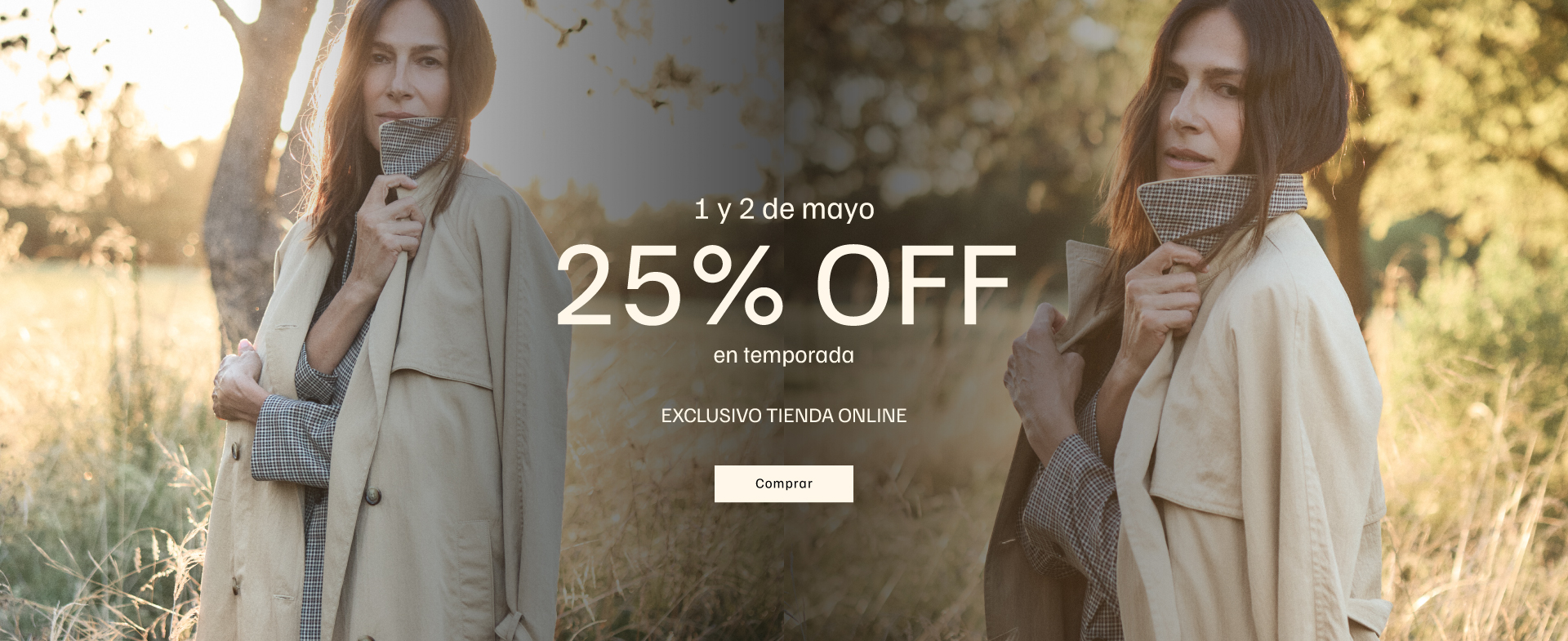 25% OFF en temporada