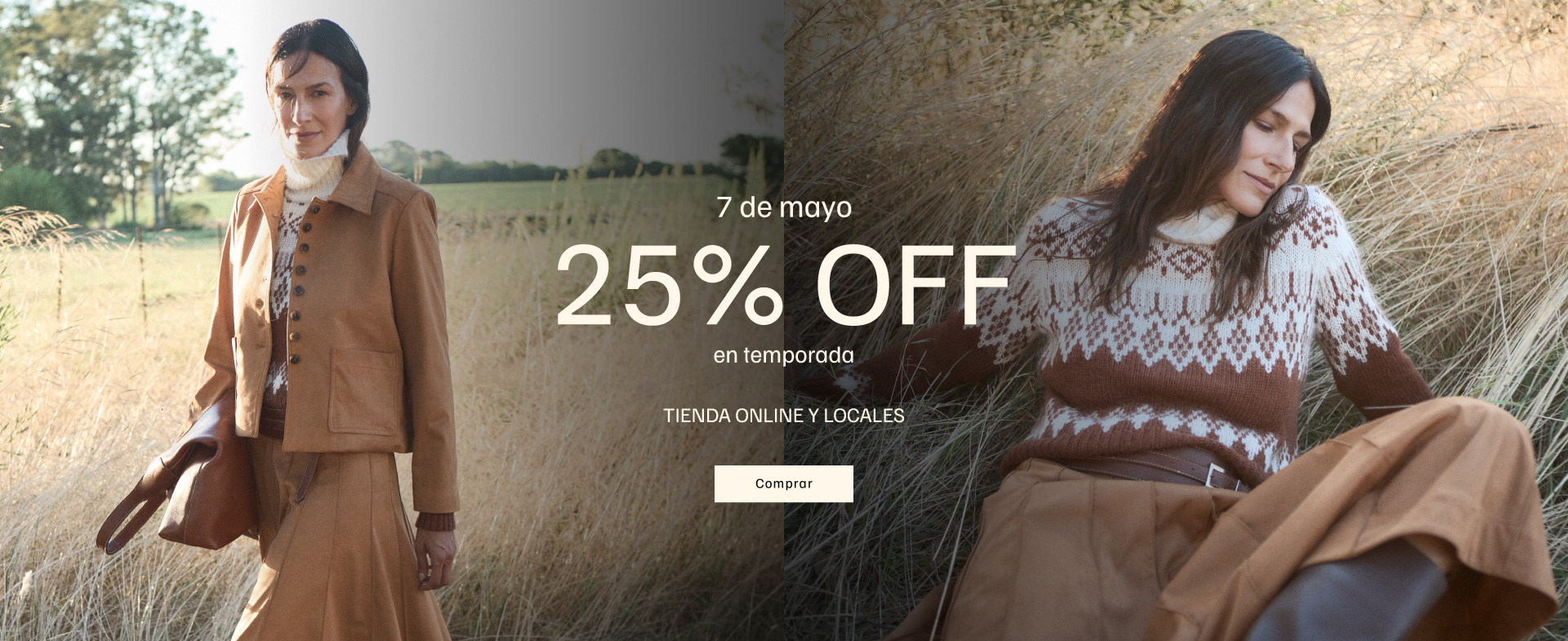 25% OFF en temporada