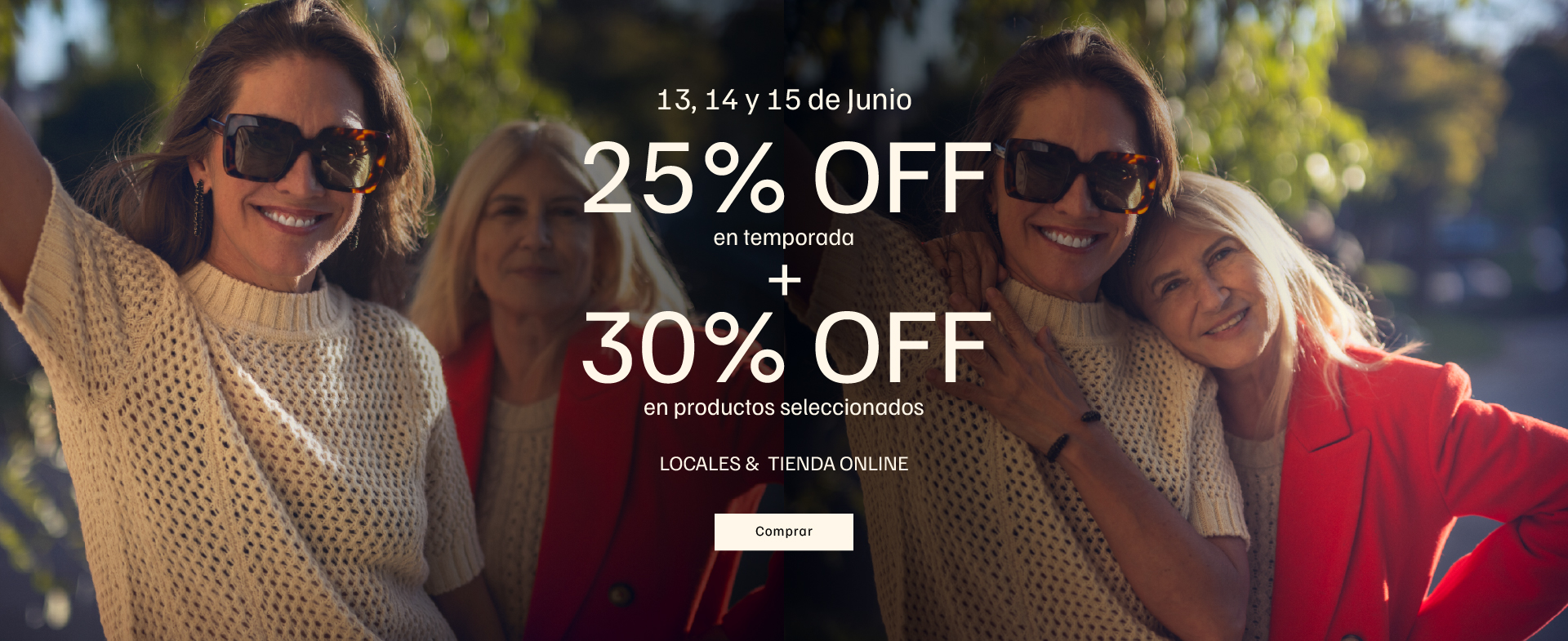 30% OFF en Temporada