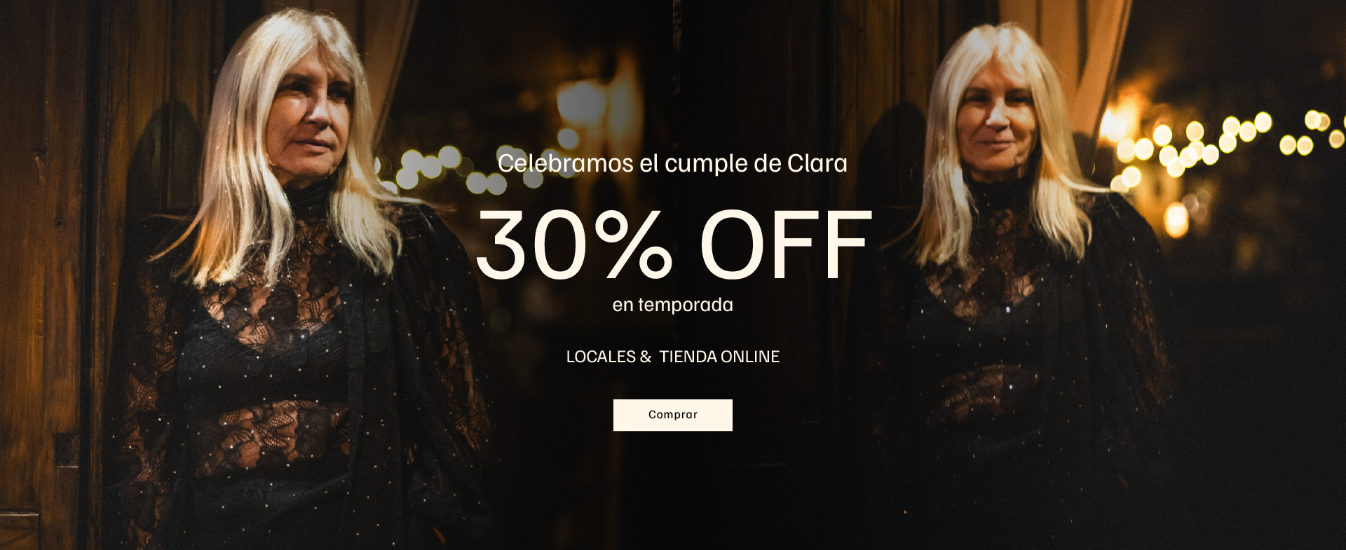 30% OFF en Temporada