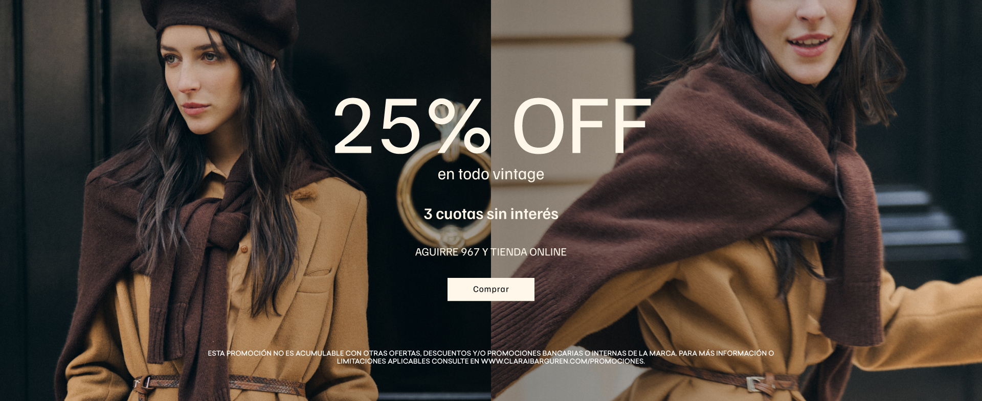 25% OFF en Vintage