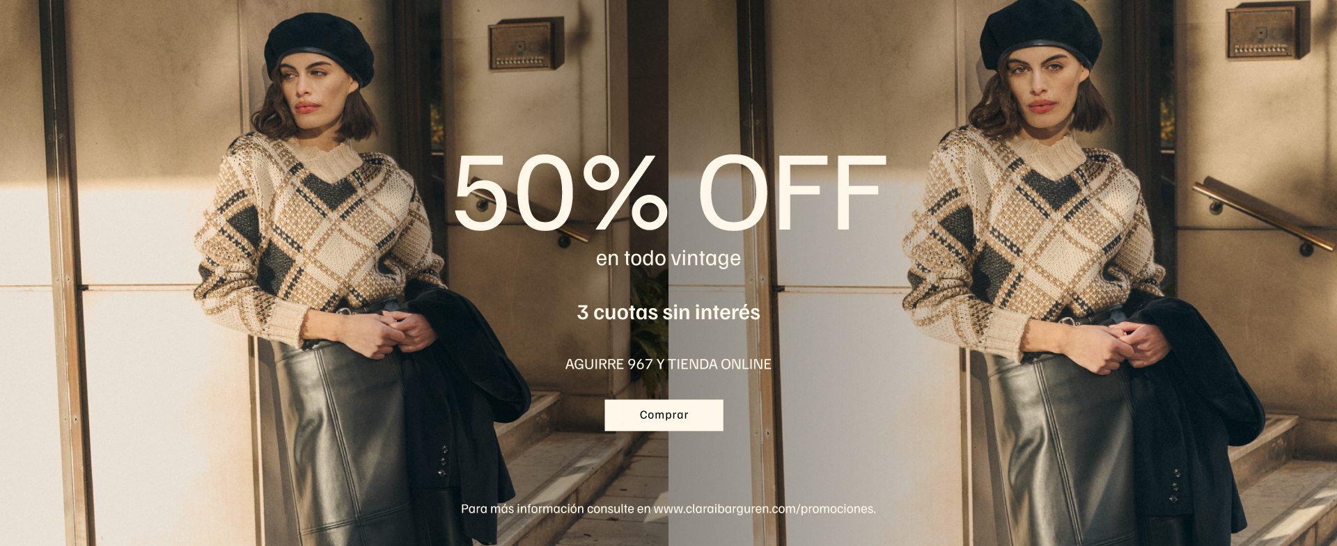 50% OFF en Vintage