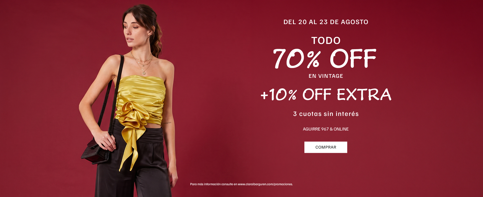 10% OFF Extra en Vintage