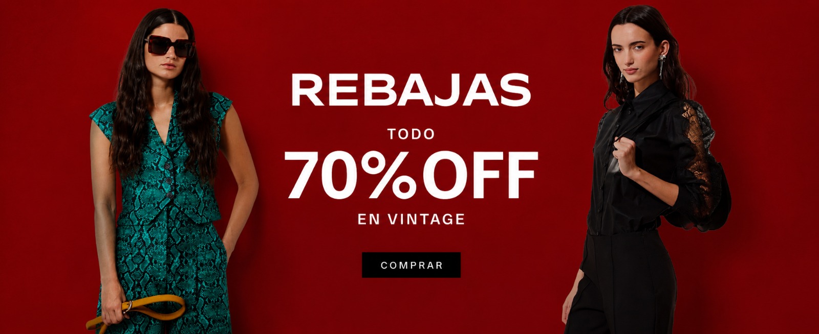Rebajas 70% OFF Vintage